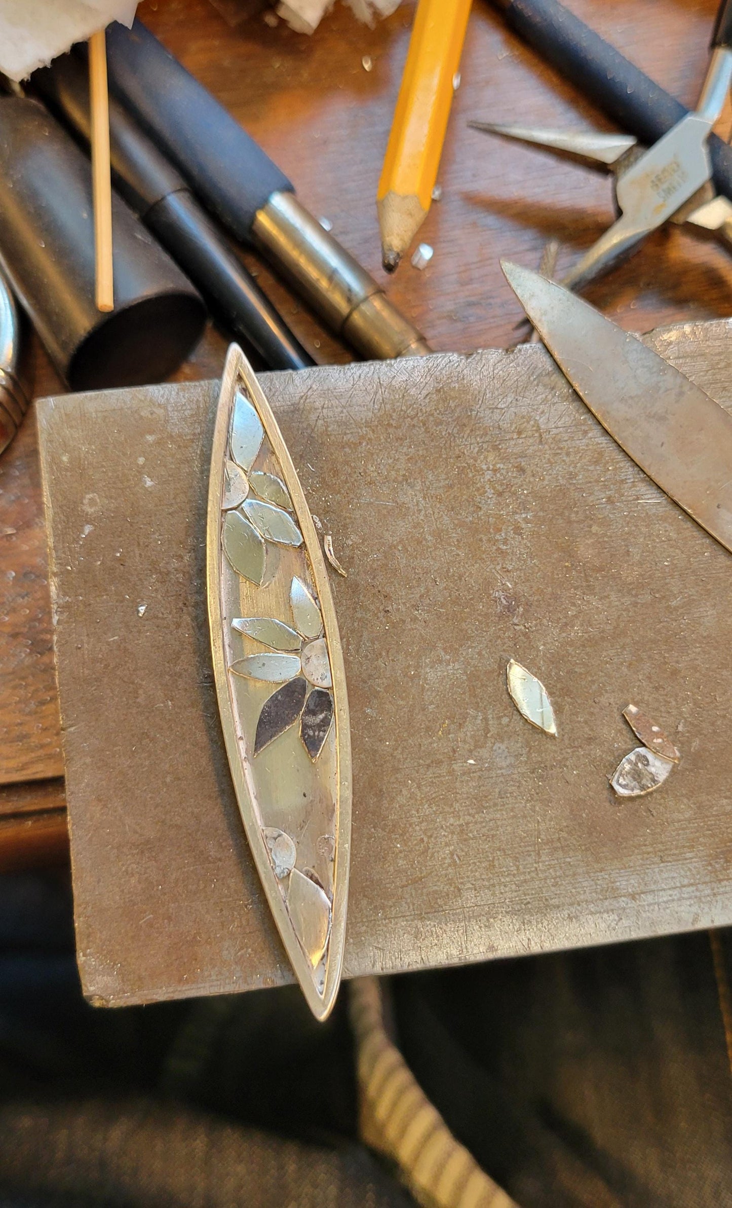 Sterling Silver Sunflower Wrap Ring - handmade, hand crafted, 100% fabricated by hand, unique statement ring, beautiful gift, Size 8.25 USA