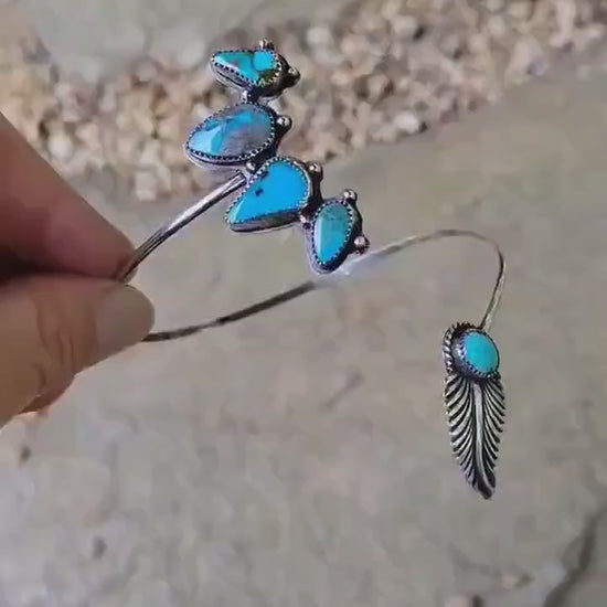 Turquoise Stone arm band