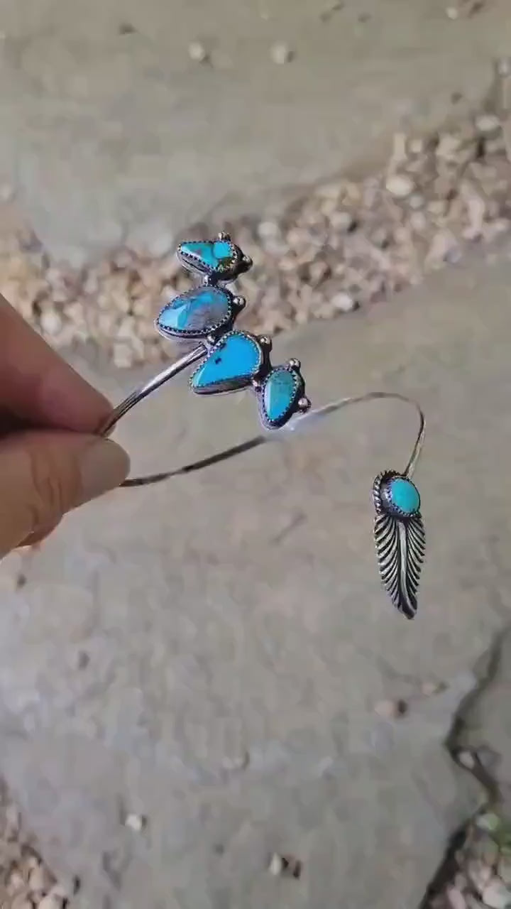 Turquoise Stone arm band