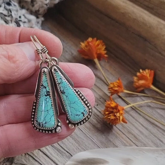 Handmade Turquoise Earrings