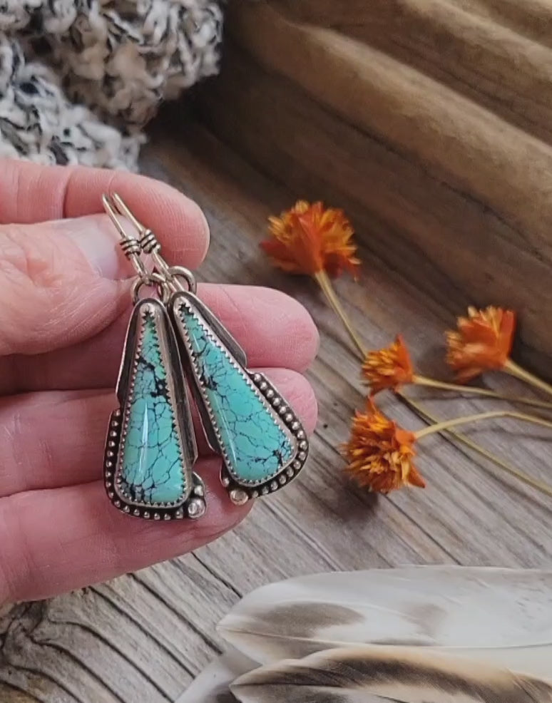 Handmade Turquoise Earrings